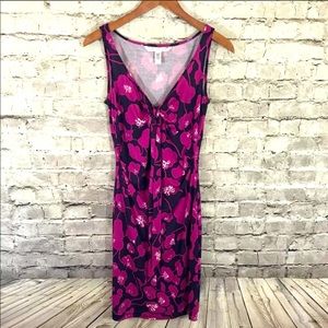 Diane Von Furstenberg Floral Pink Silk Dress 6